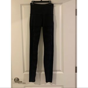 Black high waisted lulu leggings